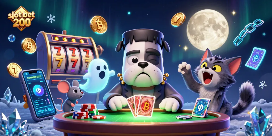 Experience the thrill of slot bet 200 with a vibrant casino scene featuring engaging characters and dynamic elements.
