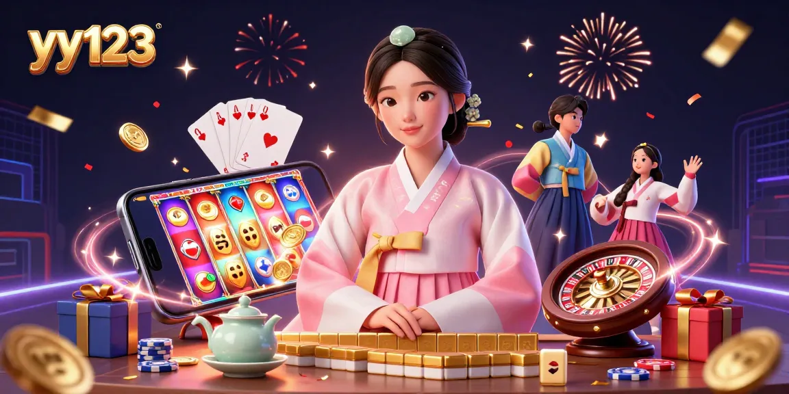 Experience thrilling gameplay at yy123 with vibrant 3D casino elements and joyful celebrations.