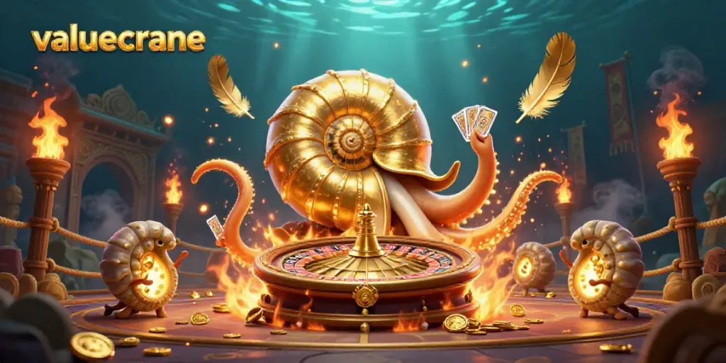 Menangkan taruhan dengan valuecrane dan jackpot bertumpuk dalam arena kasino yang megah.