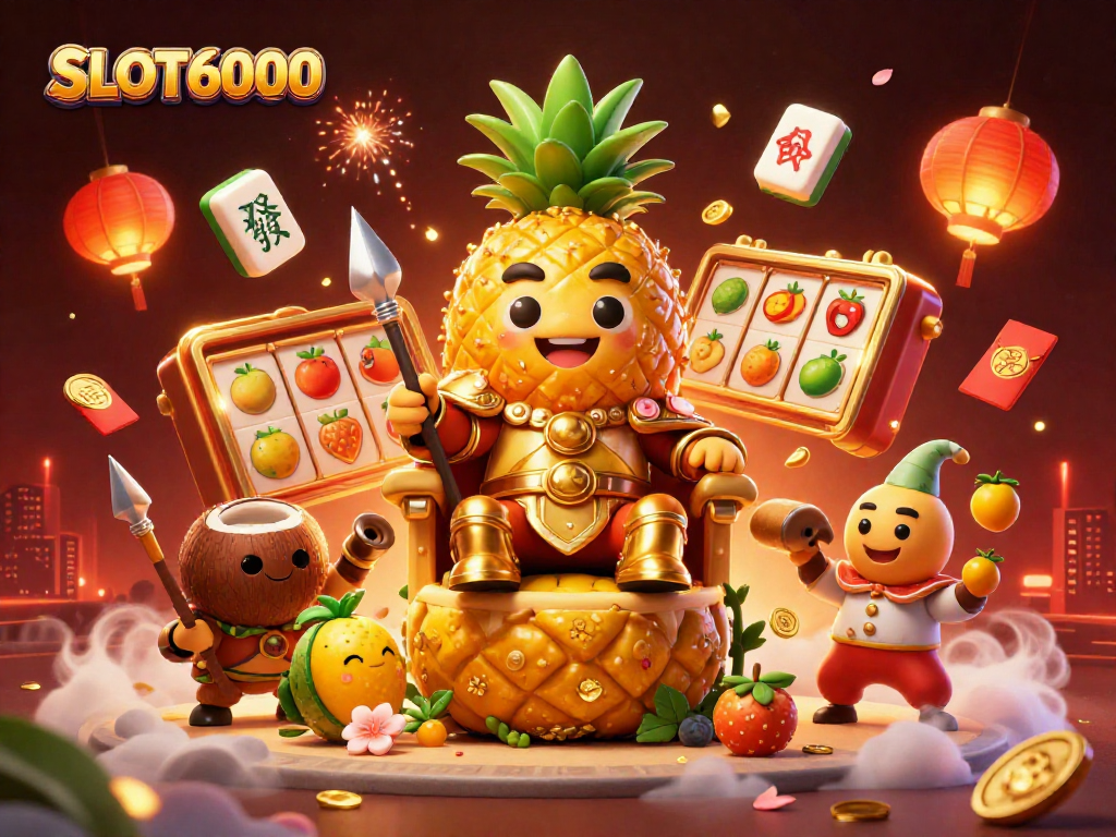 Genggam kemenangan besar dengan SLOT6000 saat menghadapi slot berwarna-warni dan karakter unik di kasino pantai.