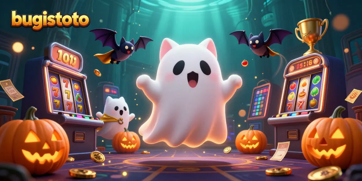 Menangkan jackpot dengan bugistoto di kasino yang dihantui oleh kucing hantu dan kelelawar.