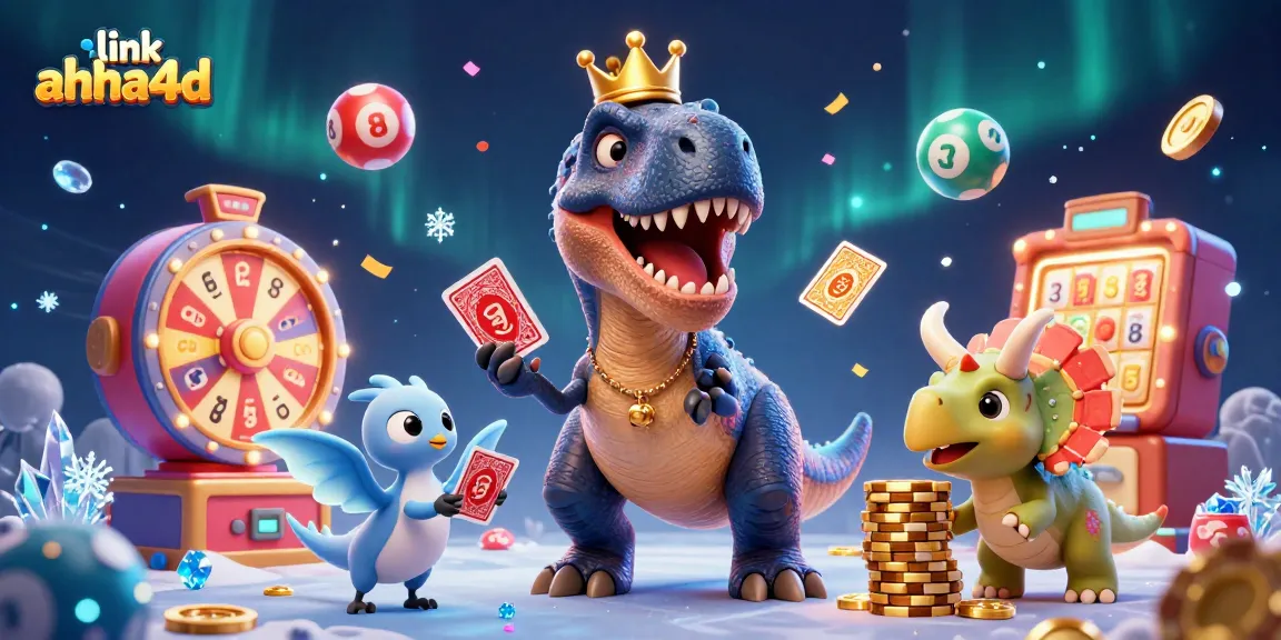 Menangkan hadiah besar dengan link ahha4d dalam ilustrasi 3D penuh warna permainan lotere yang menyenangkan.