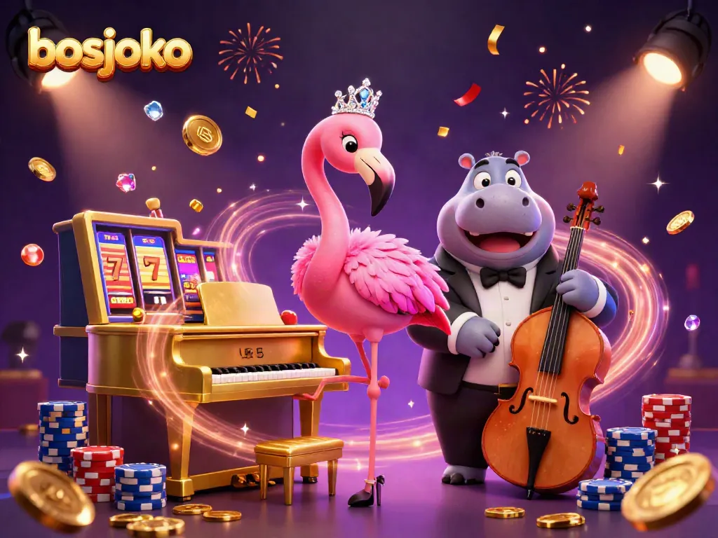 Engage in dynamic gaming with bosjoko, where vibrant characters and slot thrills collide in a celebration of casino fun.