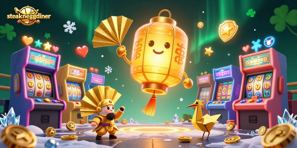 Win big at steakneggdiner with dynamic 3D casino elements and vibrant game visuals.