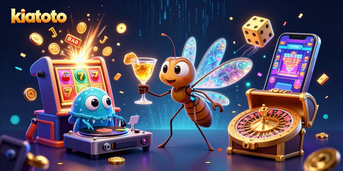 Kiatoto presents vibrant casino action with a unique mascot and exciting games.