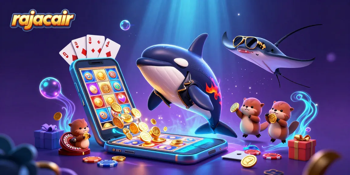 Permainan slot rajacair yang seru dengan karakter lucu menghimpun koin emas menggoda.