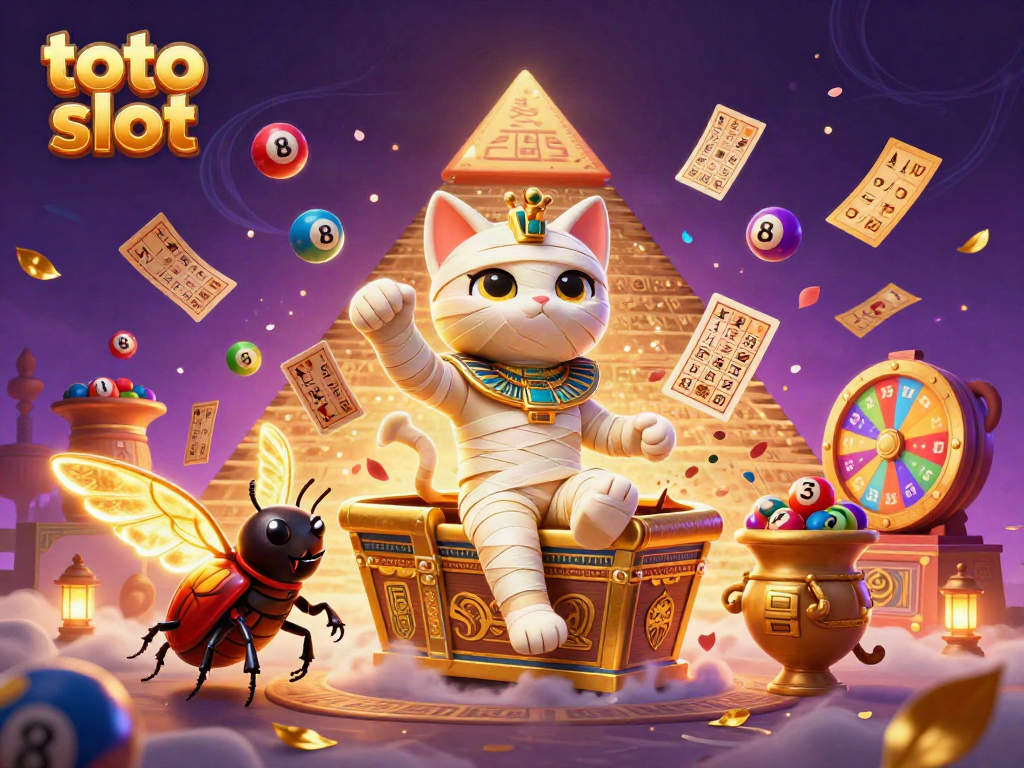Menangkan jackpot dengan toto slot di kasino bertema piramida yang megah.