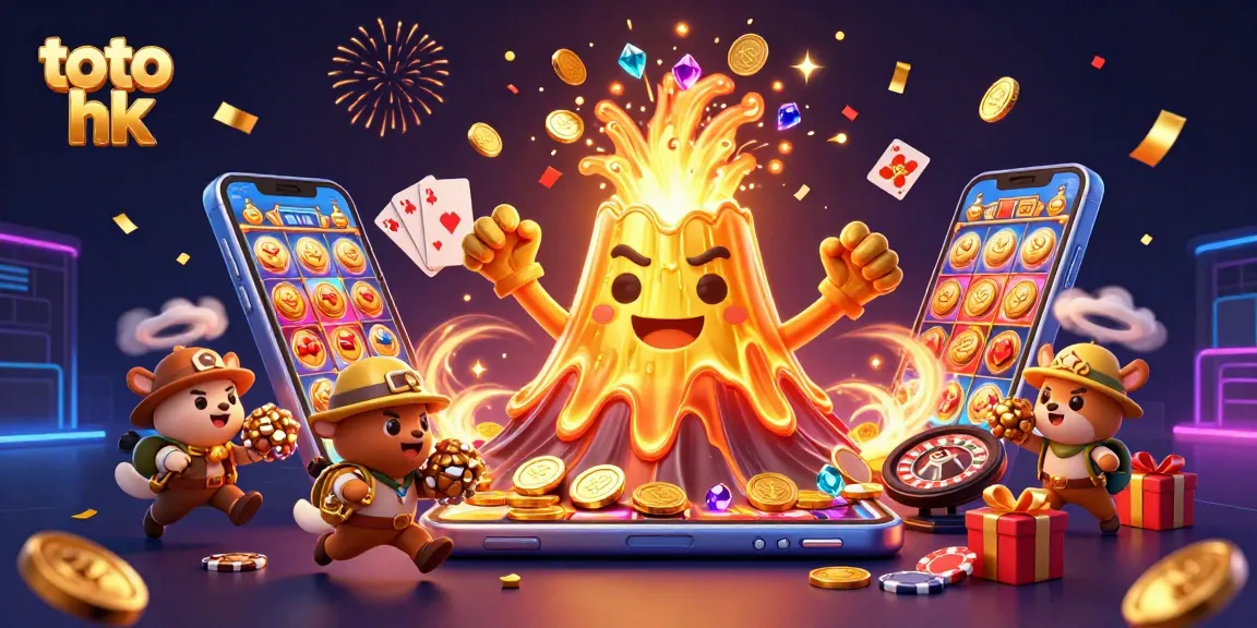 Menangkan permainan slot dengan toto hk dan nikmati kegembiraan dari gunung berapi emas di kasino.