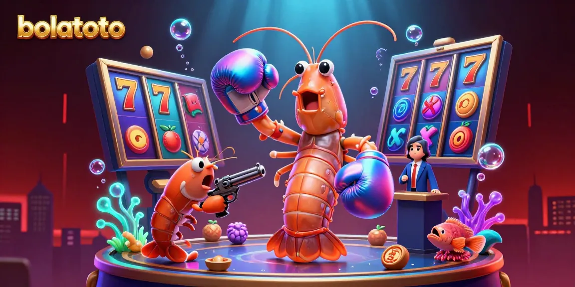 Experience big wins with bolatoto at an underwater casino, featuring vibrant slot games and a dynamic atmosphere.