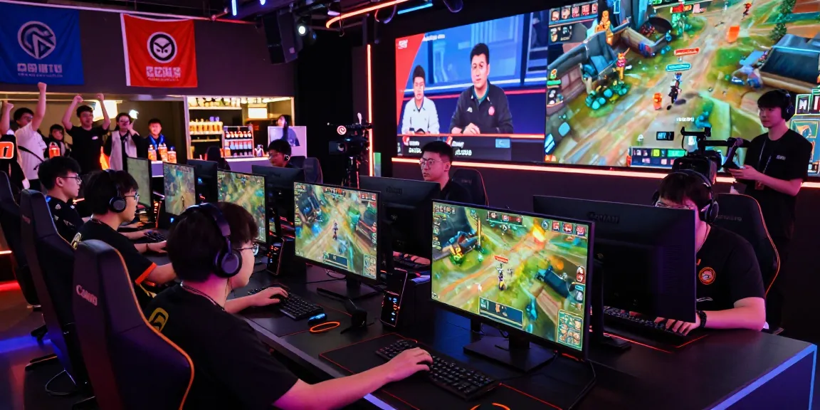 Eksplorasi gameplay ligagalaxy di arena esports penuh semangat dengan penonton antusias